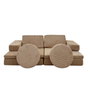 Atelier Del Sofa Puzzle - Camel Sofá cama de 2 plazas